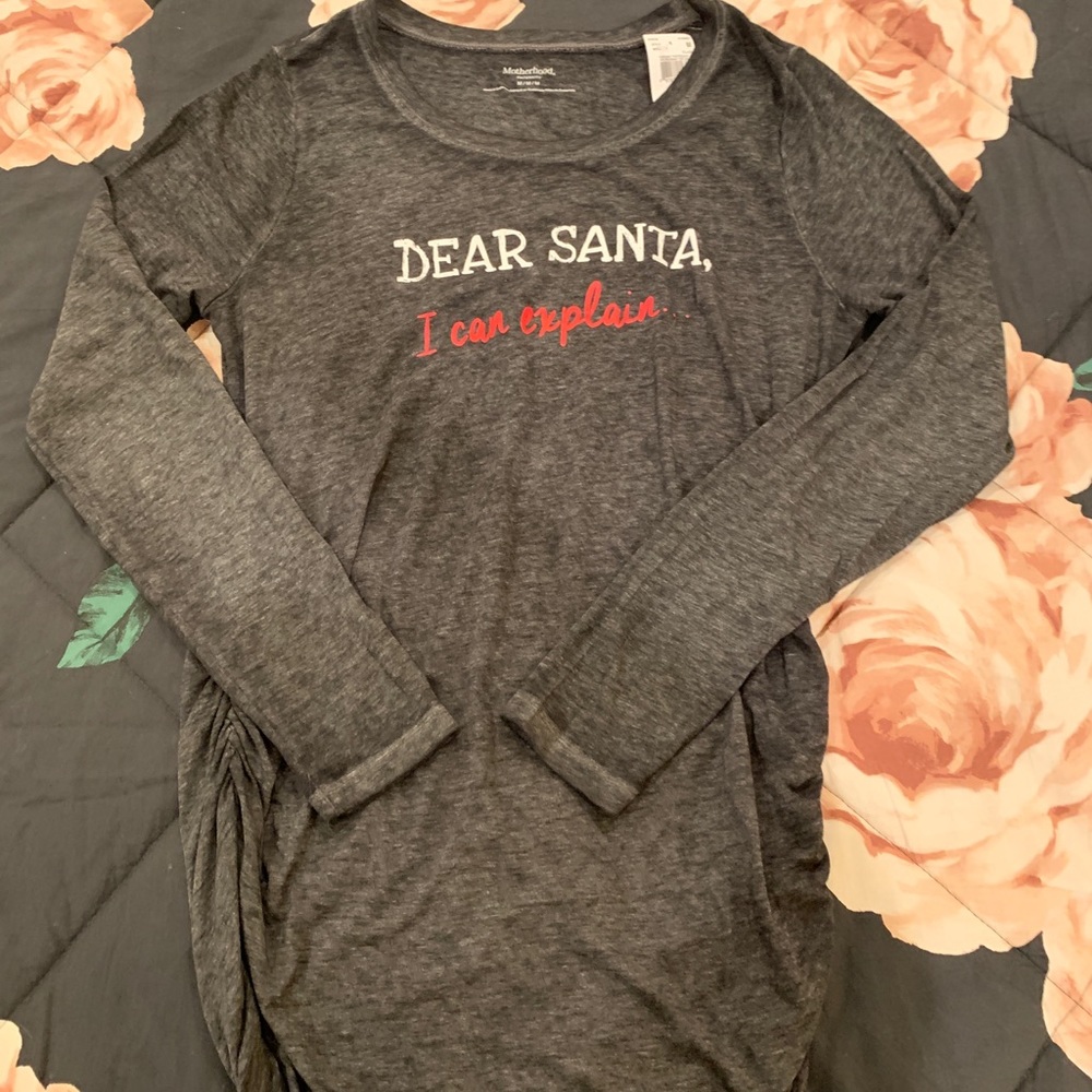 Dear Santa Maternity T-shirt